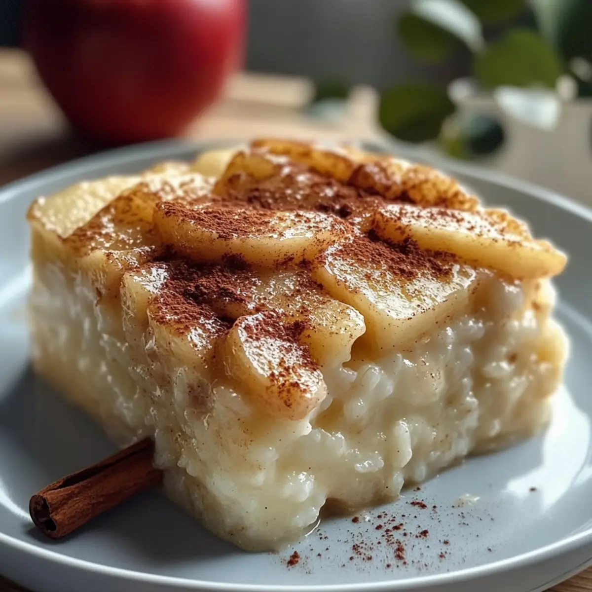 Apfel-Milchreisauflauf – Einfach & Gesund