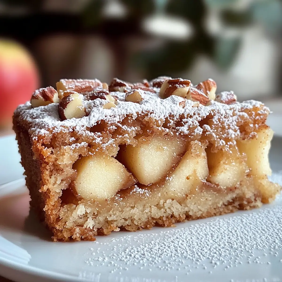 Apfel Zimt Nusskuchen, megalecker