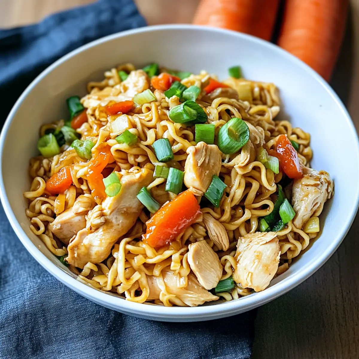 Bami Goreng – originale gebratene Nudeln aus Indonesien