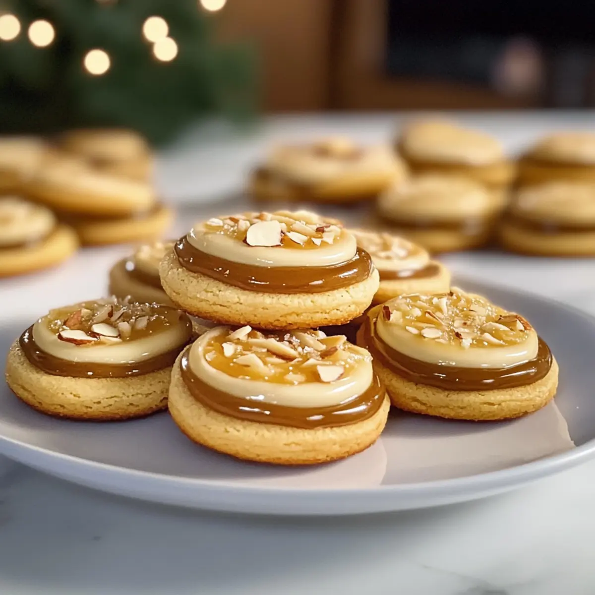 Bienenstich Plätzchen