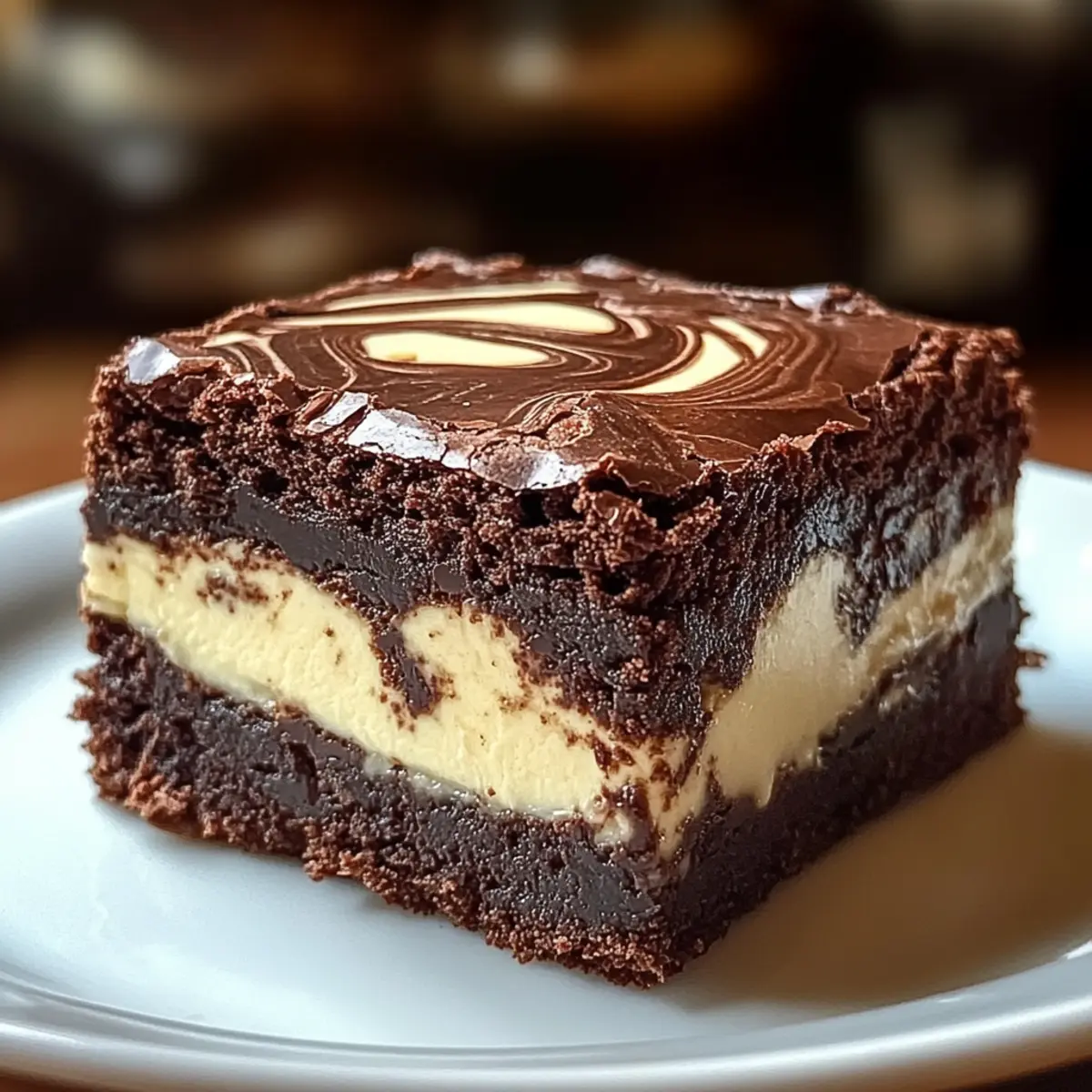 Frischkäse-Brownies