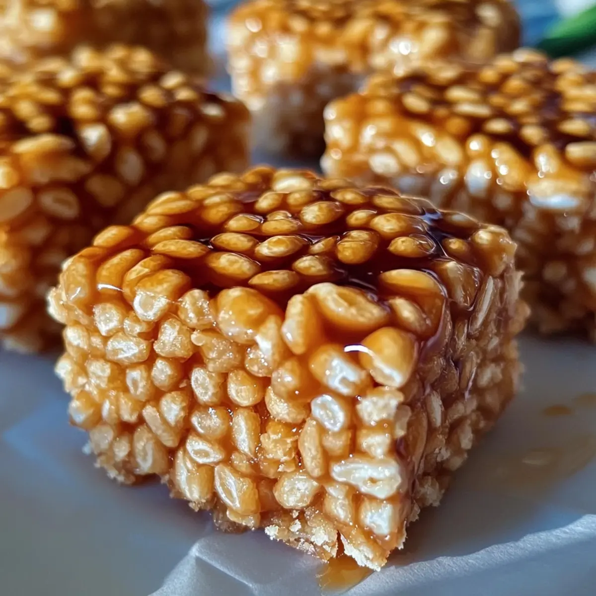 Karamellisierter Puffreis