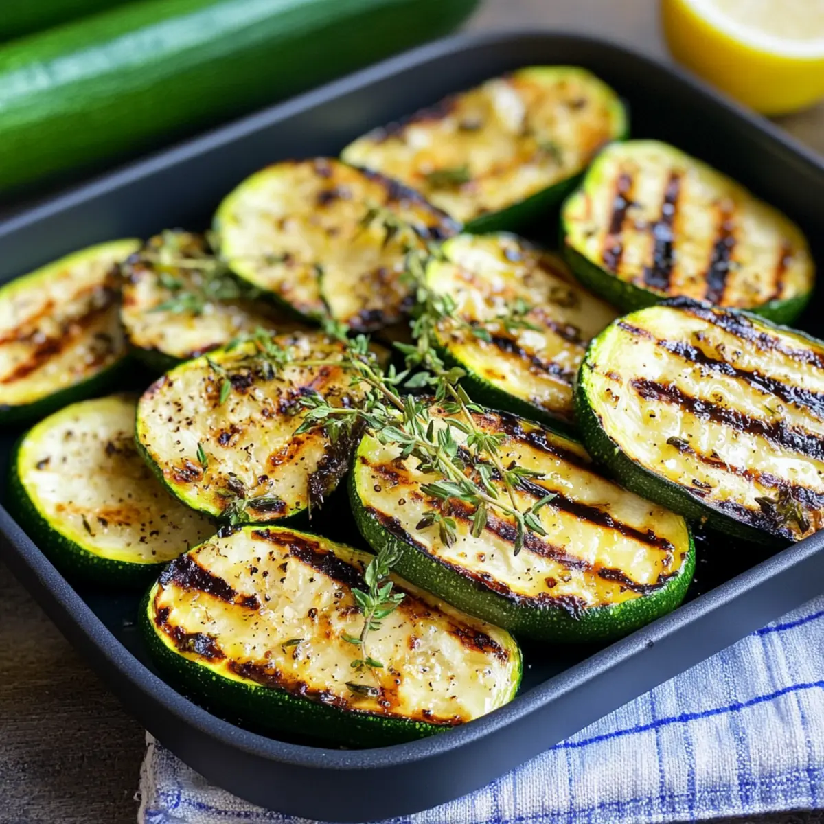 Zucchini grillen – das beste Rezept
