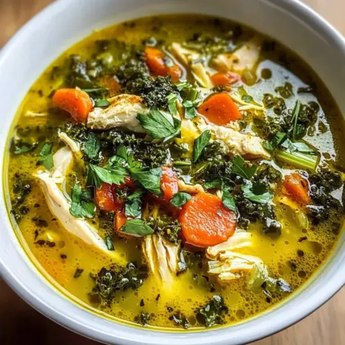 Entzündungshemmende Kurkuma-Hühnchensuppe Rezept