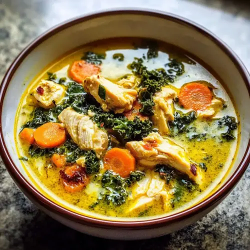 Antientzündliche Kurkuma-Hühnchensuppe Rezept