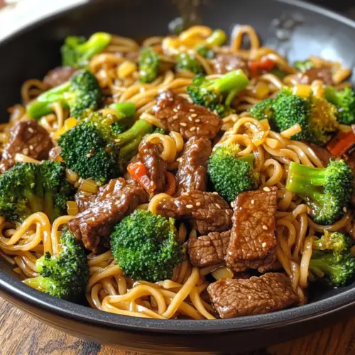 Ingwer Rindfleisch & Brokkoli Nudel Pfannengericht Rezept Zutaten: - 500 g Rindfleisch, dünn geschnitten - 300 g Brokkoli, in Röschen - 200 g Nudeln (z.B. Eiernudeln oder Reisnudeln) - 2 EL Pflanzenöl - 2 Knoblauchzehen, gehackt - 1 Stück Ingwer, gerieben - 3 EL Sojasauce - 2 EL Austernsauce - 1 EL Sesamöl - Salz und Pfeffer nach Geschmack - Frühlingszwiebeln, zum Garnieren Anleitung: 1. Nudeln nach Packungsanweisung kochen und abtropfen lassen. 2. In einer großen Pfanne oder einem Wok das Pflanzenöl erhitzen. 3. Rindfleisch hinzufügen und anbraten, bis es braun ist. 4. Knoblauch und Ingwer hinzufügen und kurz mitbraten. 5. Brokkoli hinzufügen und für einige Minuten weiterbraten, bis er zart ist. 6. Gekochte Nudeln, Sojasauce, Austernsauce und Sesamöl einrühren. 7. Mit Salz und Pfeffer abschmecken. 8. Mit Frühlingszwiebeln garnieren und servieren.