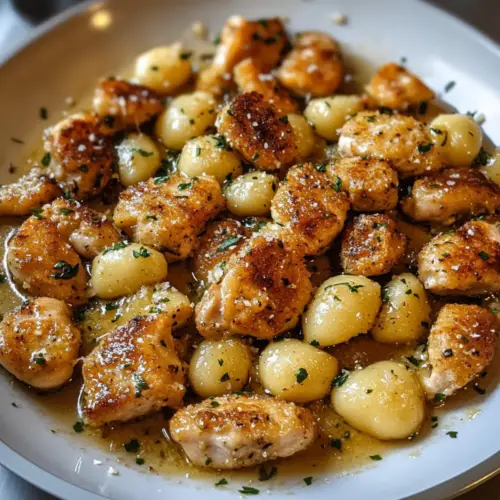 Perfekt knuspriges Knoblauchhühnchen & zarte Gnocchi Rezept
