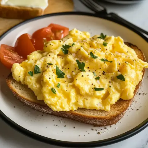 perfekt cremiges Rührei