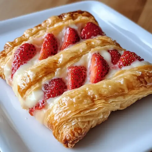 Schnelles und Einfaches Erdbeer-Däni Rezept