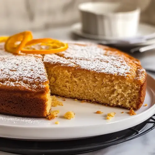 Juicy Mallorcan almond cake with orange (gluten-free)