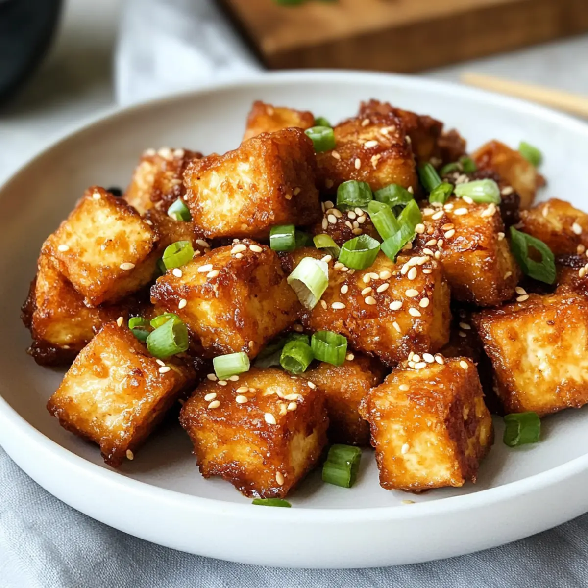 Tofu knusprig braten