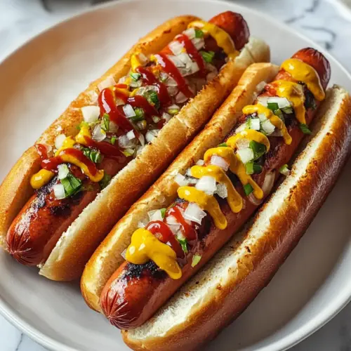 Luftfritteuse Hot Dogs (Knusprig Außen, Saftig Innen)