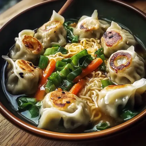 Leckere Ramen Knödel