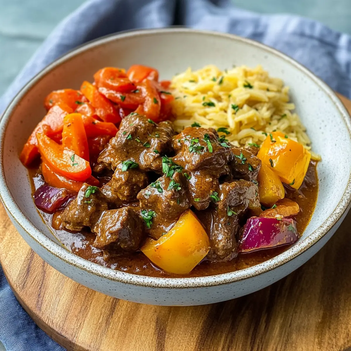 Simple recipe for buttery soft beef goulash - this is how you cook it at home yourself