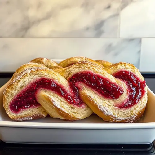 Marmelade-Donut-Babka (vegan)