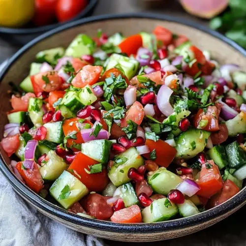 Shirazi Salat – persischer Salat