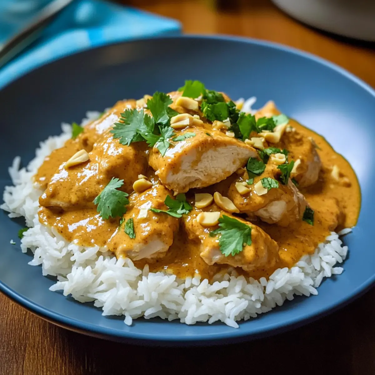 Super zartes Erdnuss-Hähnchen