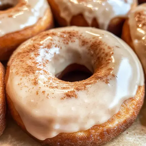 Vegane Ahornsirup-Glasierte Donuts