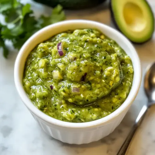 Avocado scharfe Soße