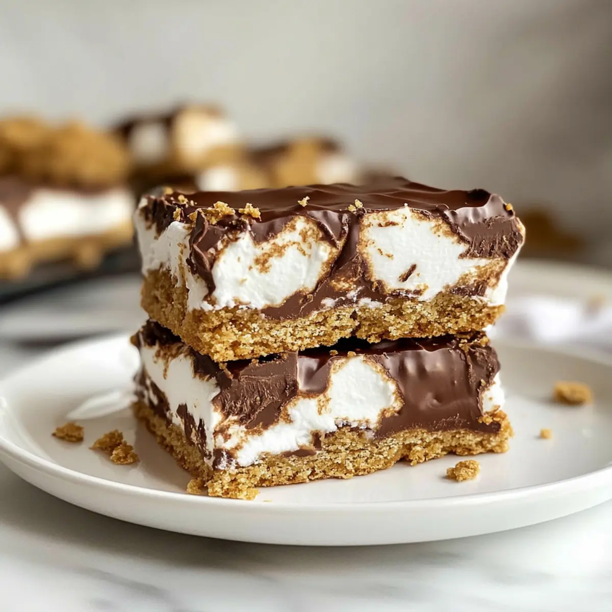 Glutenfreie S'mores Riegel