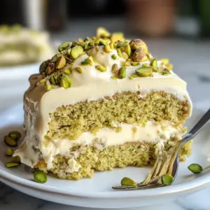 Veganer Pistazien-Tres-Leches (3-Milch-Kuchen)