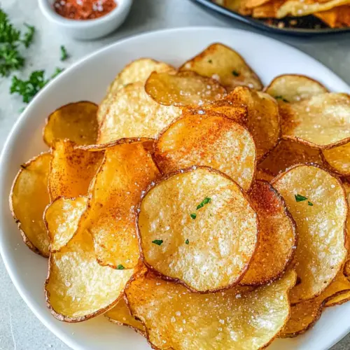 Luftfritteuse Kartoffelchips