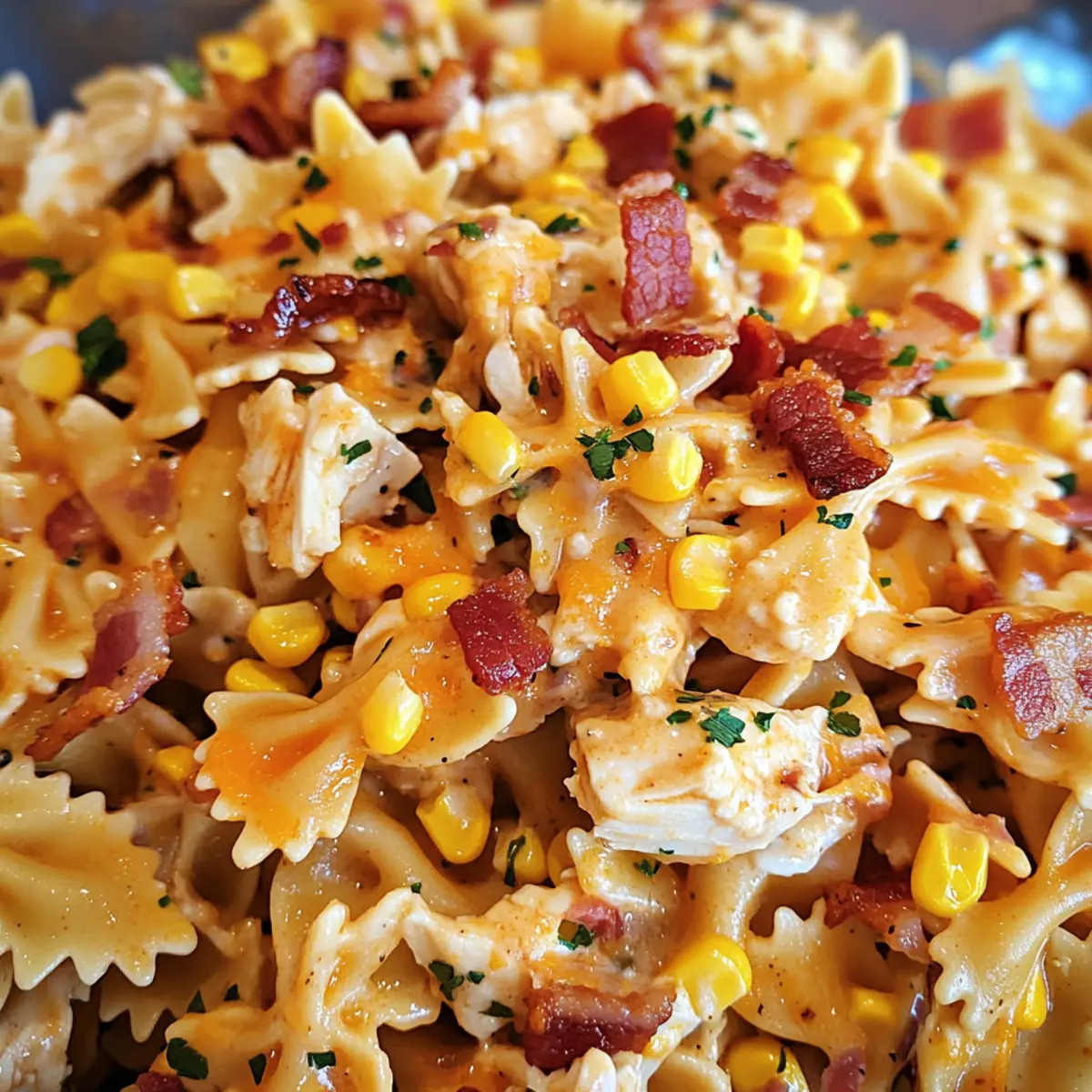 BBQ Ranch Pasta Salat