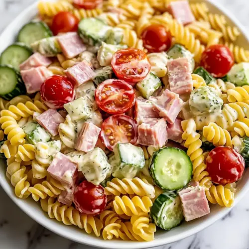 Chef-Salat-Nudelsalat