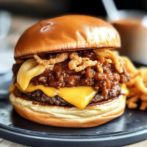 Chili Cheeseburger