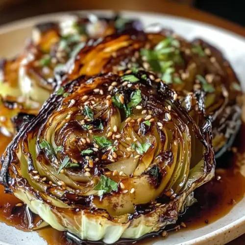 Honig-Balsamico-Kohlsteaks