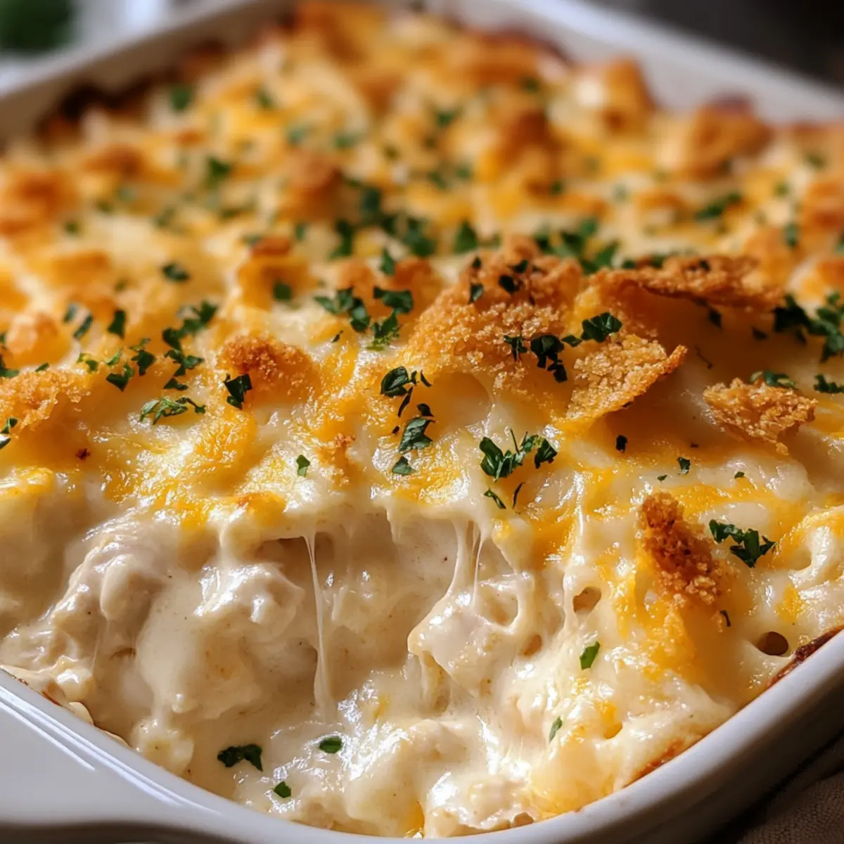 Millionen-Dollar-Hühnchen-Auflauf