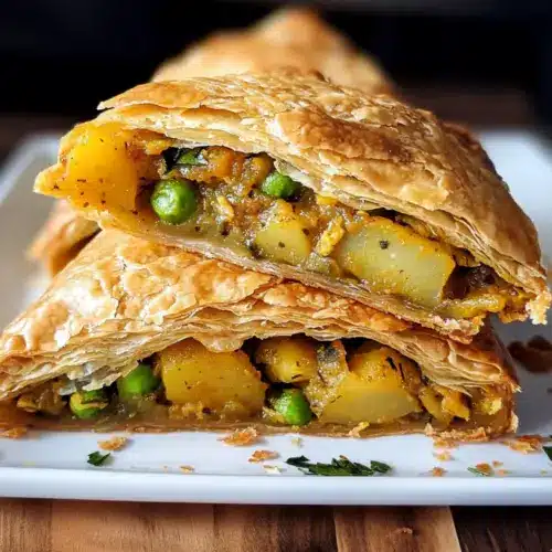 Veganer Samosa-Pie