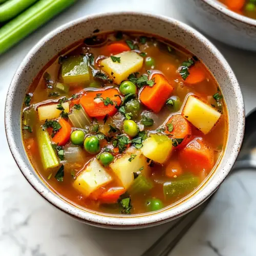 Gemüsesuppe