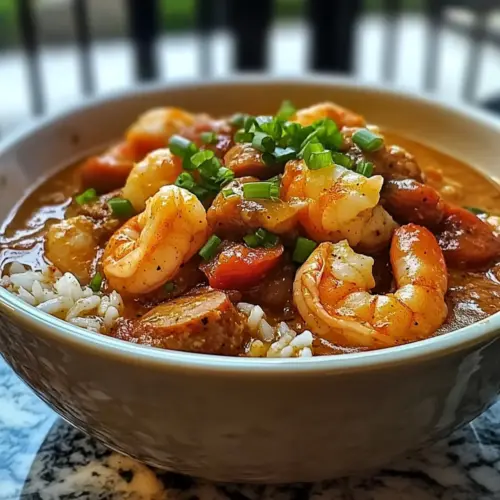 Louisiana Meeresfrüchte Gumbo