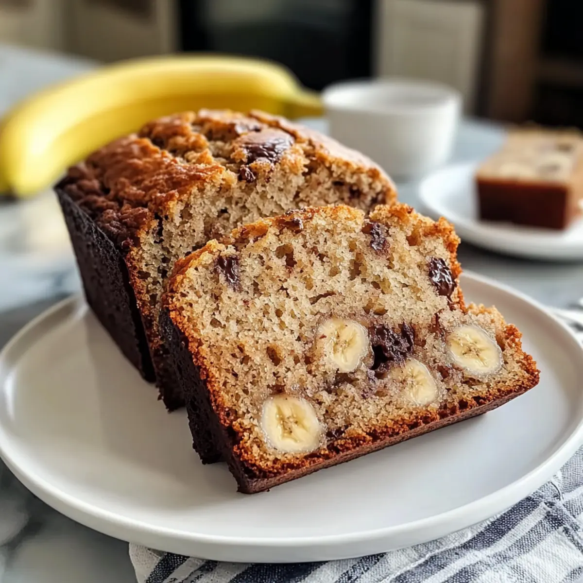 Saftiges Bananenbrot