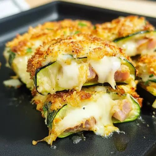 Zucchini Cordon Bleu Rezept